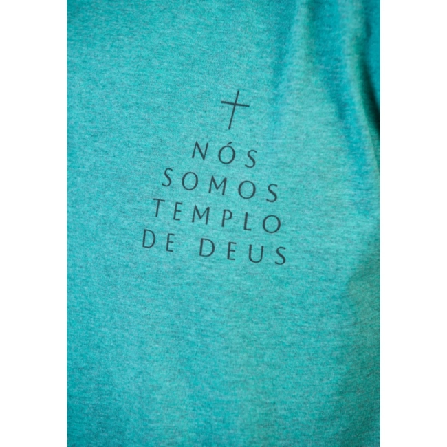 Regata Masculina Nós Somos Templo de Deus Regata Masculina Nós Somos Templo de Deus