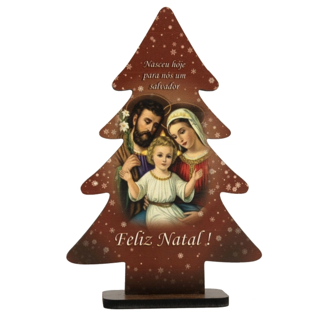 Árvore de Natal de Mesa - Nasceu Hoje para Nós um Salvador Árvore de Natal de Mesa - Nasceu Hoje para Nós um Salvador