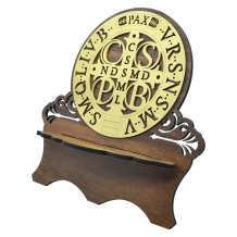 Suporte para Bíblia Medalha São Bento Suporte para Bíblia Medalha São Bento