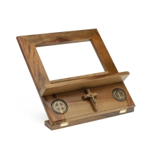 Suporte para Bíblia São Bento Madeira Suporte para Bíblia São Bento Madeira