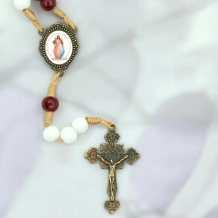 Terço Jesus Misericordioso - Porcelana