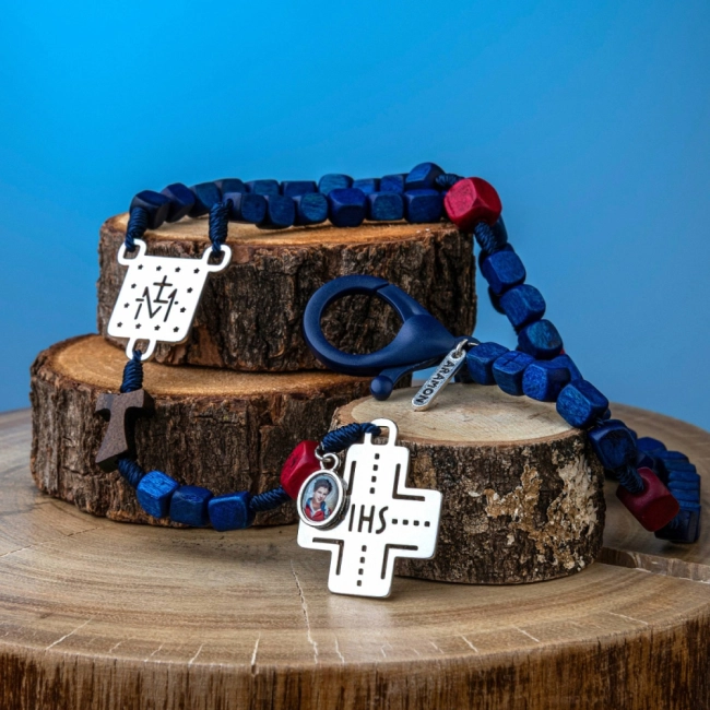 Terço Carlo Acutis Carisma Franciscano Quadrado Terço Carlo Acutis Carisma Franciscano Quadrado