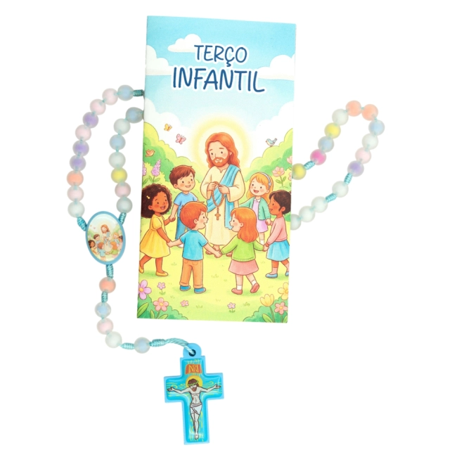 Terço Infantil com Folheto