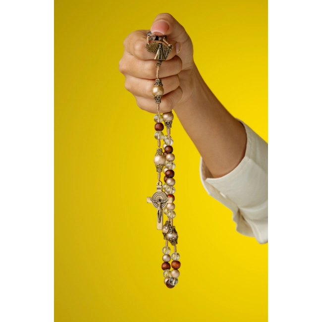 Terço Nossa Senhora Aparecida Luxo Terço Nossa Senhora Aparecida Luxo