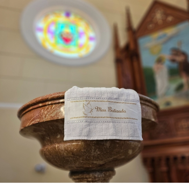 Toalhinha Meu Batizado