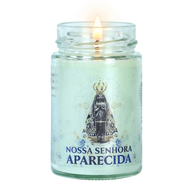 Vela de Vidro Nossa Senhora Aparecida Vela de Vidro Nossa Senhora Aparecida