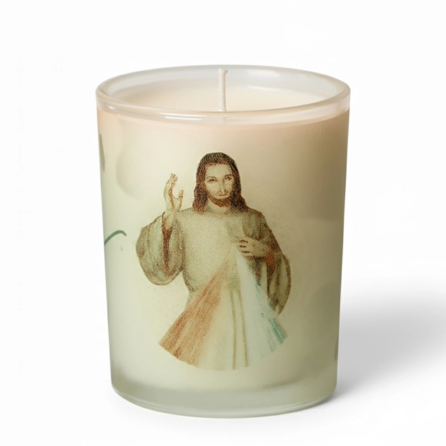 Vela Jesus Misericordioso - Copo