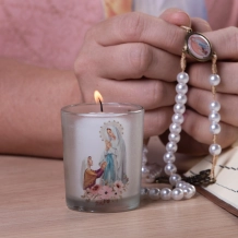 Vela Nossa Senhora de Lourdes - Copo Vela Nossa Senhora de Lourdes - Copo