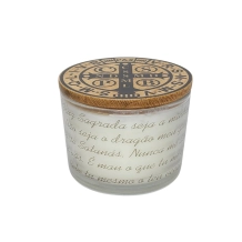 Vela São Bento Vidro Vela São Bento Vidro