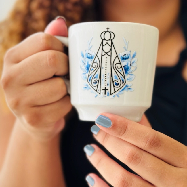 Xícara Nossa Senhora Aparecida
