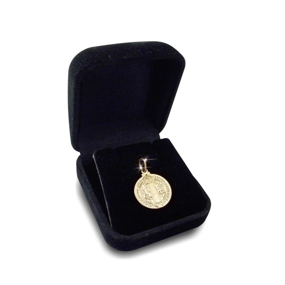 Medalha de São Bento Ouro 18k 15 mm | Loja Canção Nova